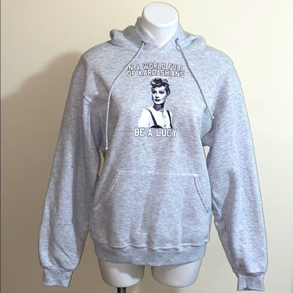 JERZEES gray hoodie size medium